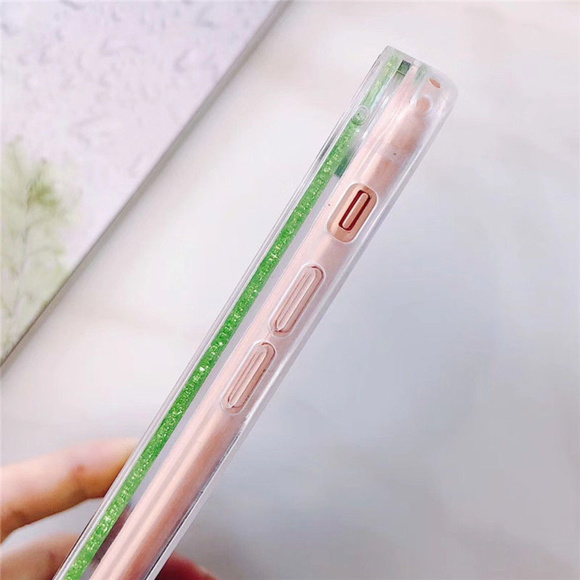 Avocado Quicksand Liquid Case Cover Iphone 7/8 + - Picture 4 of 5